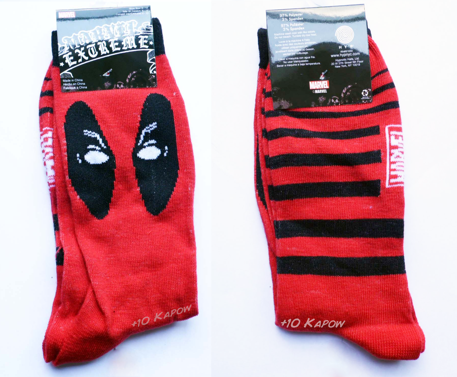 Deadpool Nails Plus10Kapow Firmoo Sunglasses Review Plus10Kapow